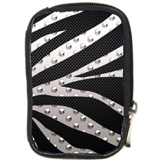 Metal Zebra  Compact Camera Leather Case by OCDesignss