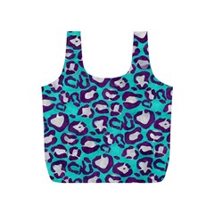 Turquoise Cheetah Reusable Bag (s) by OCDesignss