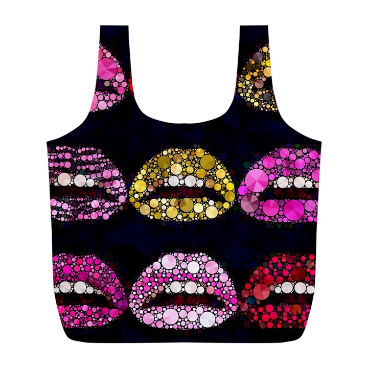 Bling Lips  Reusable Bag (L)