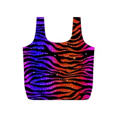 Rainbow Zebra  Reusable Bag (s) by OCDesignss