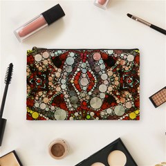 Crazy Abstract  Cosmetic Bag (medium) by OCDesignss