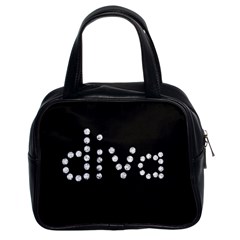 Diva Diamonds  Classic Handbag (two Sides) by OCDesignss