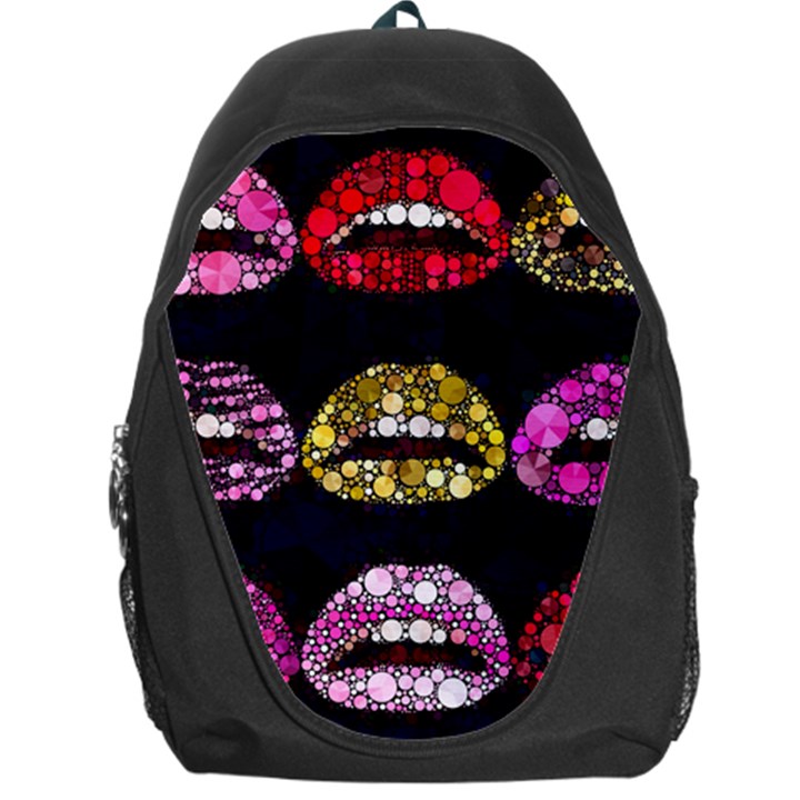 Bling Lips  Backpack Bag