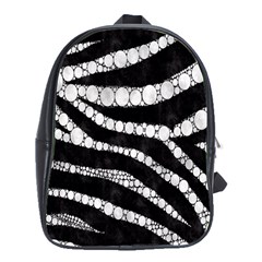 Spoiled Zebra  School Bag (large)