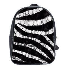 Spoiled Zebra  School Bag (xl) by OCDesignss