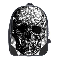 Skull Abstract School Bag (XL)