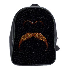 Nerdy Mustache  School Bag (xl)