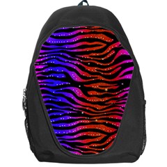 Rainbow Zebra  Backpack Bag