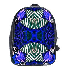 The Funky Zebra  School Bag (large) by OCDesignss