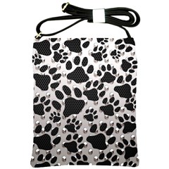 Paws On Me  Shoulder Sling Bag by OCDesignss