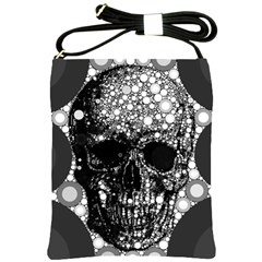 Skull Abstract Shoulder Sling Bag