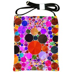 Bling Polka Dot Shoulder Sling Bag by OCDesignss