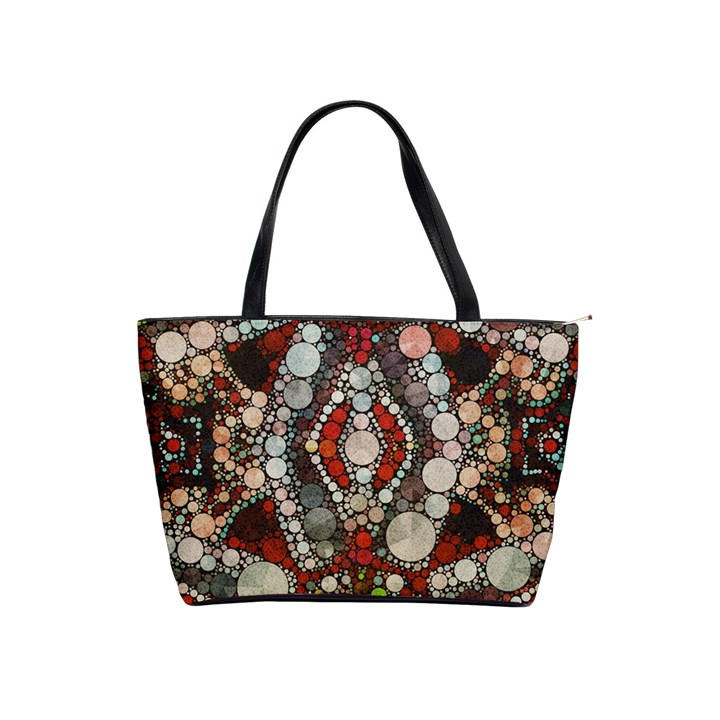 Crazy Abstract  Large Shoulder Bag