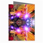 Abstract Flower Greeting Card Right