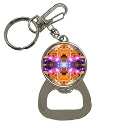 Abstract Flower Bottle Opener Key Chain by icarusismartdesigns