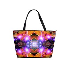 Abstract Flower Large Shoulder Bag by icarusismartdesigns