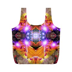 Abstract Flower Reusable Bag (m) by icarusismartdesigns