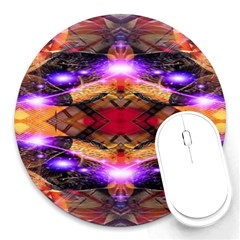 Third Eye 8  Mouse Pad (round) by icarusismartdesigns