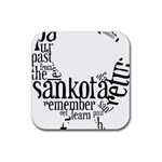 Sankofashirt Drink Coaster (Square) Front