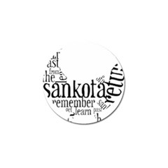 Sankofashirt Golf Ball Marker by yetunguez