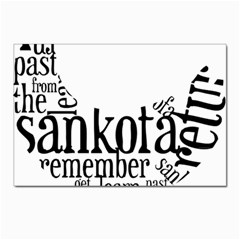 Sankofashirt Postcard 4 x 6  (10 Pack) by yetunguez