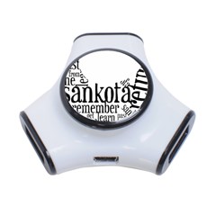 Sankofashirt 3 Port Usb Hub