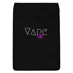 Vape Life Black Removable Flap Cover (large) by OCDesignss