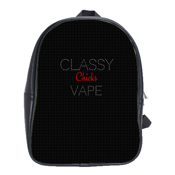 Classy Chics Vape  School Bag (Large)