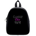 Classy Chics Vape  School Bag (Small) Front