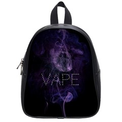 Vape Purple Smoke  School Bag (small) by OCDesignss