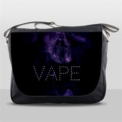 Vape Purple Smoke  Messenger Bag by OCDesignss