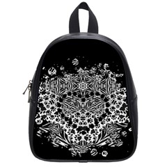 Metal Animal Print  School Bag (small)