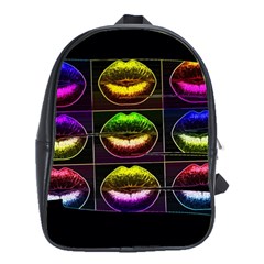 Sassy Lips  School Bag (large)