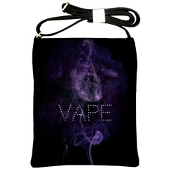 Vape Purple Smoke  Shoulder Sling Bag by OCDesignss