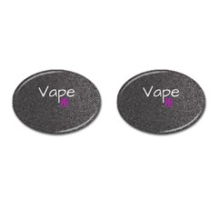 Vape Life  Cufflinks (oval) by OCDesignss