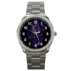 Vape Purple Smoke  Sport Metal Watch by OCDesignss