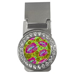 Sassy Lips Bubbles  Money Clip (cz) by OCDesignss