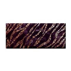 Lavender Gold Zebra  Hand Towel by OCDesignss