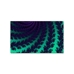 Sssssssfractal Sticker (rectangle)