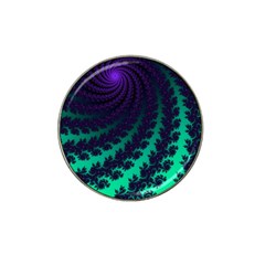 Sssssssfractal Golf Ball Marker (for Hat Clip)