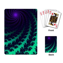 Sssssssfractal Playing Cards Single Design by urockshop