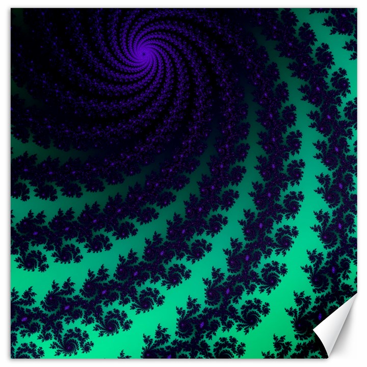 Sssssssfractal Canvas 16  x 16  (Unframed)