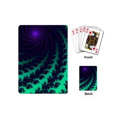 Sssssssfractal Playing Cards (mini) by urockshop