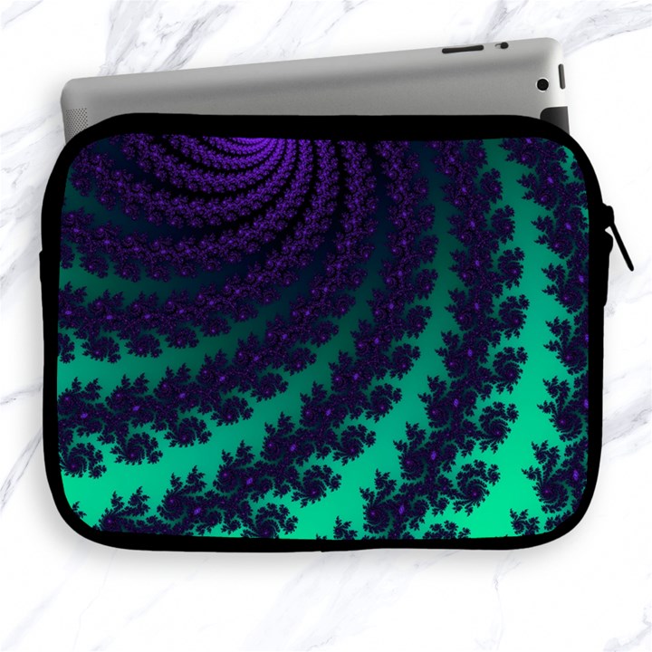 Sssssssfractal Apple iPad Zippered Sleeve