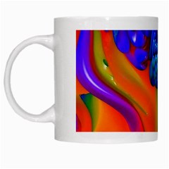 Lava Creature White Coffee Mug by icarusismartdesigns