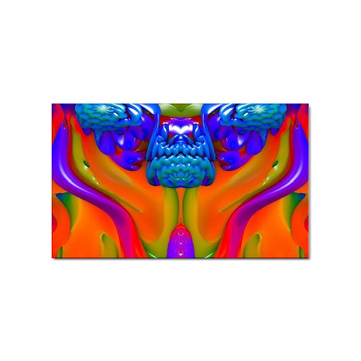 Lava Creature Sticker (Rectangle)