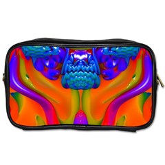 Lava Creature Travel Toiletry Bag (one Side) by icarusismartdesigns