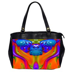 Lava Creature Oversize Office Handbag (two Sides) by icarusismartdesigns