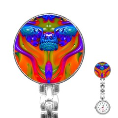 Lava Creature Stainless Steel Nurses Watch by icarusismartdesigns