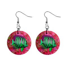 Fish Mini Button Earrings